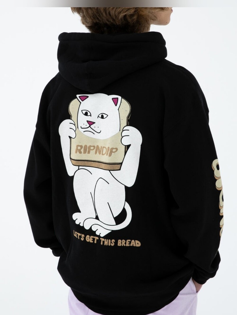 RIPNDIP Gluten Free Black Hoodie